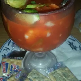 Our coctel was to sweet to thick ,   so never again will we come back