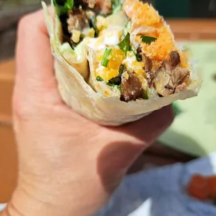 $12 carne asada super burrito