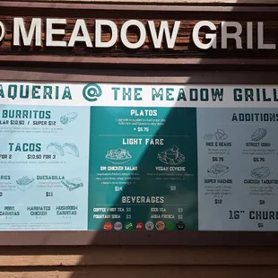 Menu April 2024