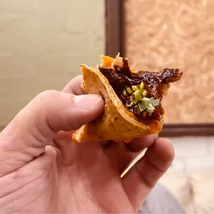 Chicharron taco!!