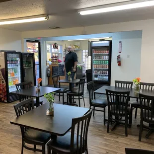 Inside @ dining area