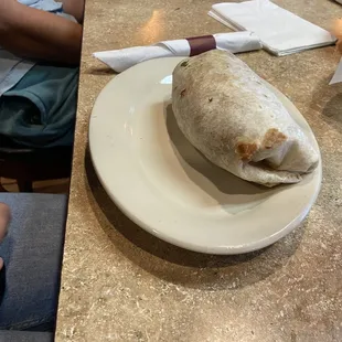 A &quot;small&quot; burrito!