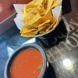 Chips and salsa. Pretty basic.