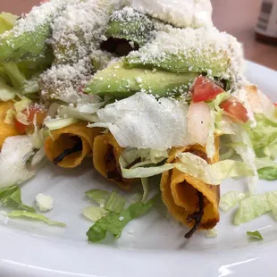 Flautas plate