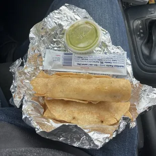 Flautas Plate Chicken