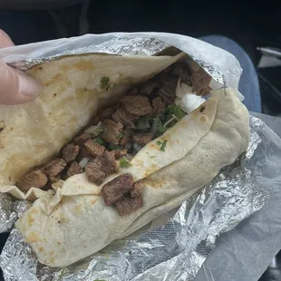 Carne Asada Burrito