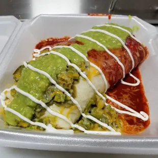El gran burro red green smothered