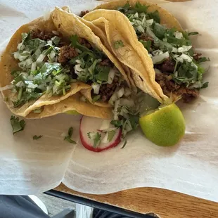 Chorizo Tacos