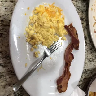 Greasy eggs, yuck!!!!!