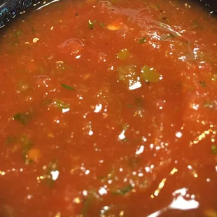 Nice salsa - needed a little kick to it, but good