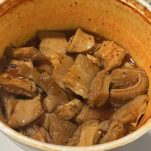You get plenty of tripe and pata in the menudo and it is Slap Yo Momma Good !!!