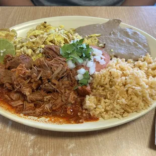 Carne Adovada Plate