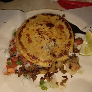 Super tough but raw gordita