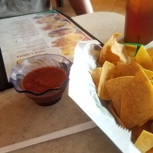 Chips and salsa
