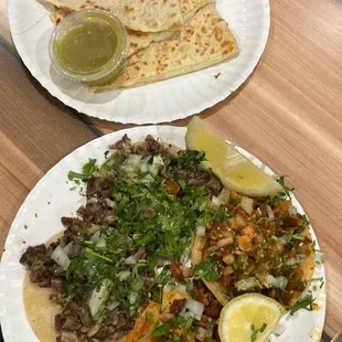 Quesadilla, Tacos