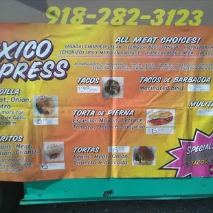a mexican food truck