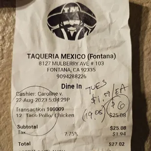 Proof of purchase