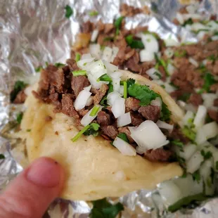 Asada taco