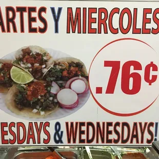 Taco Tuesdays AND Wednesdays!
