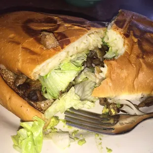 Beef fajita torta