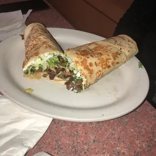 Huge burrito for like 6.50