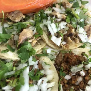 2 Tacos Carnitas 2 Tacos Chorizo