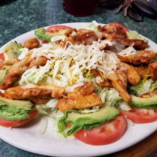 Chicken Fajita salad