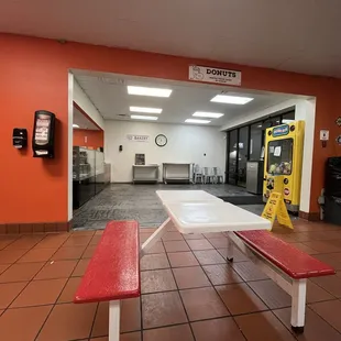 Inside - bakery opening soon?