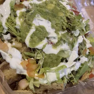 Carne Asada nachos