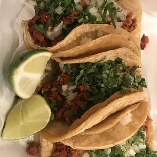 Tacos Al Pastor (marinated pork)