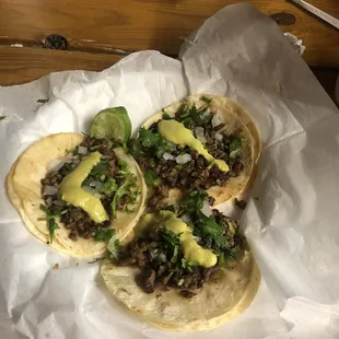 Asada tacos