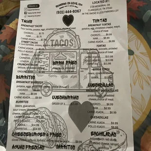 On Thursday, they're street tacos are only a dollar! You get your choice of chicken, steak, a ground beef.