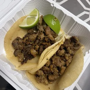 Carne asada tacos