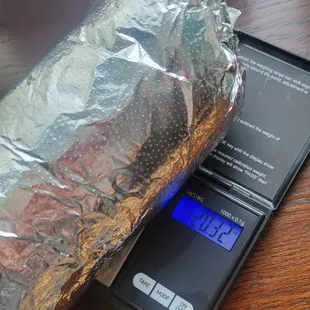 Reg Burrito,  20-oz