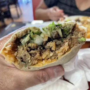 Carne Asada burrito!