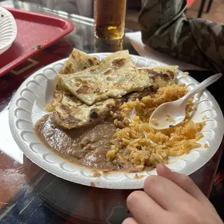 Quesadilla without Meat