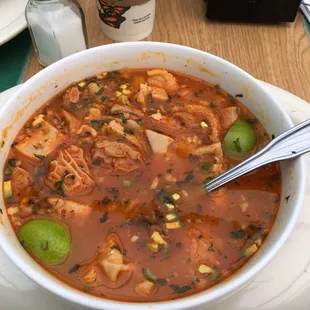 Wonderful fresh Menudo (weekends only!)