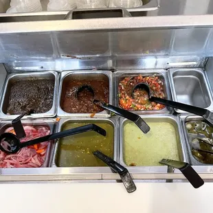 Salsa bar