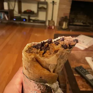 Carne asada burrito (regular)