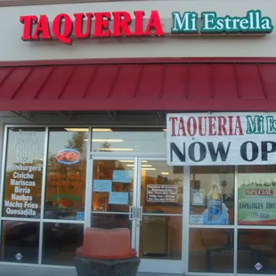Taqueria entrance