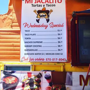 Miércoles de especial