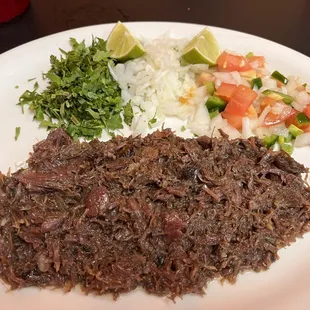 Barbacoa plate was tasted!!