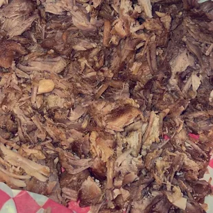 Shredded carnita sin cuernitos!