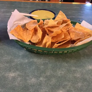 Loved that they have chips and salsa before the meal!