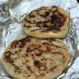 Chicken and cheese pupusas - So Legit Good!!