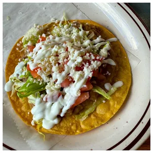 Bean Tostada