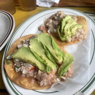Ceviche Tostada