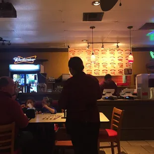 The front counter/cashier