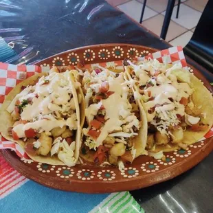 Tacos de pescado