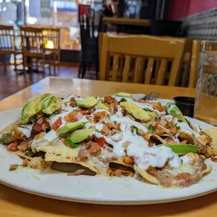 Chicken nachos